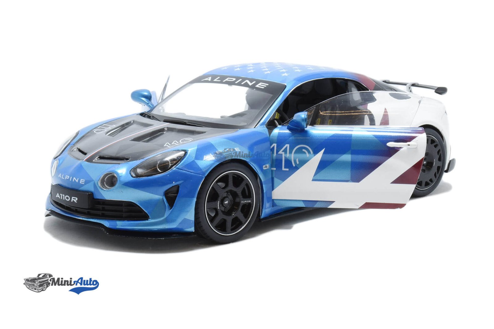 Alpine A110 - 2023 - White/Blue/Red - Image 2