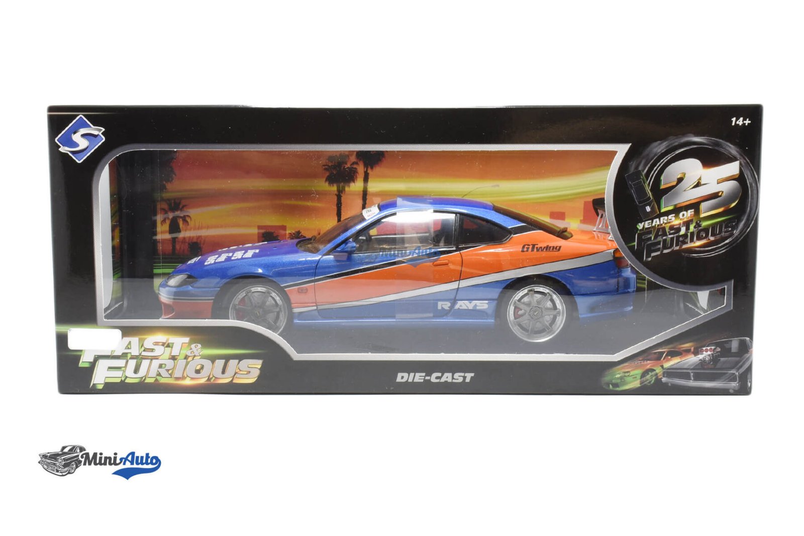 Nissan Silvia S15 Spec-S Mona Lisa F&F Tokyo Drift - 2006 - Blue - Image 6