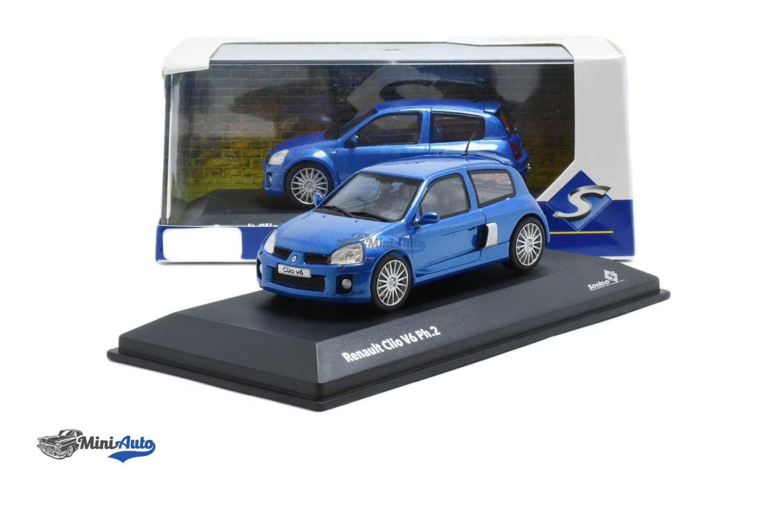 Renault Clio Sport V6 Phase II - 2003 - Blue - Image 4