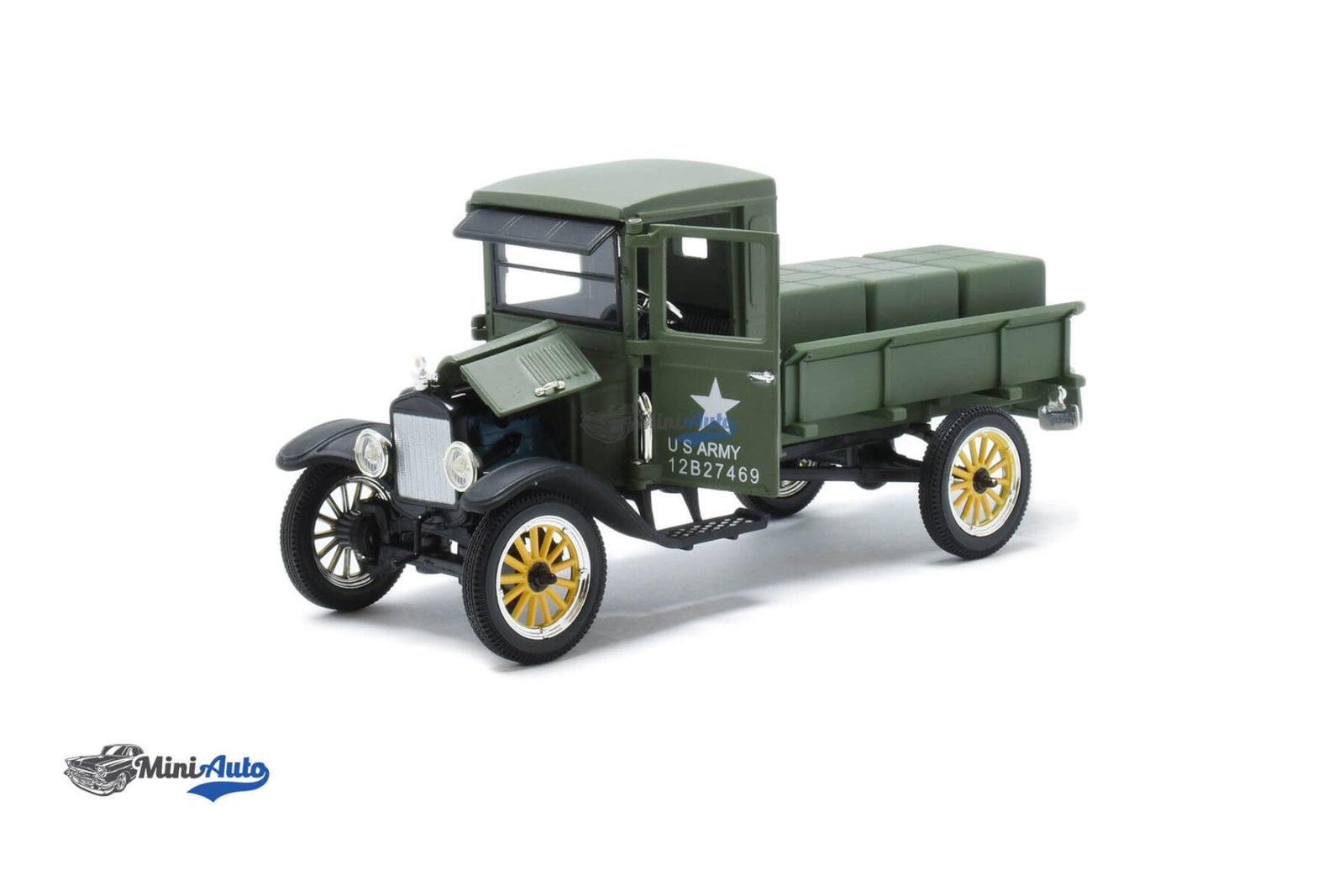Ford Model TT Stake Truck - 1923 - Green - Image 2