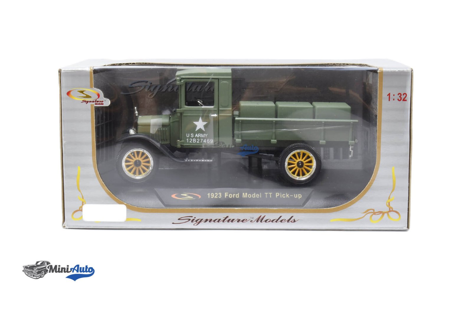Ford Model TT Stake Truck - 1923 - Green - Image 6