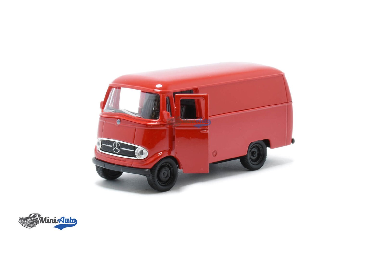 Mercedes Benz L319 Panel Van - 1980 - Red - Image 2