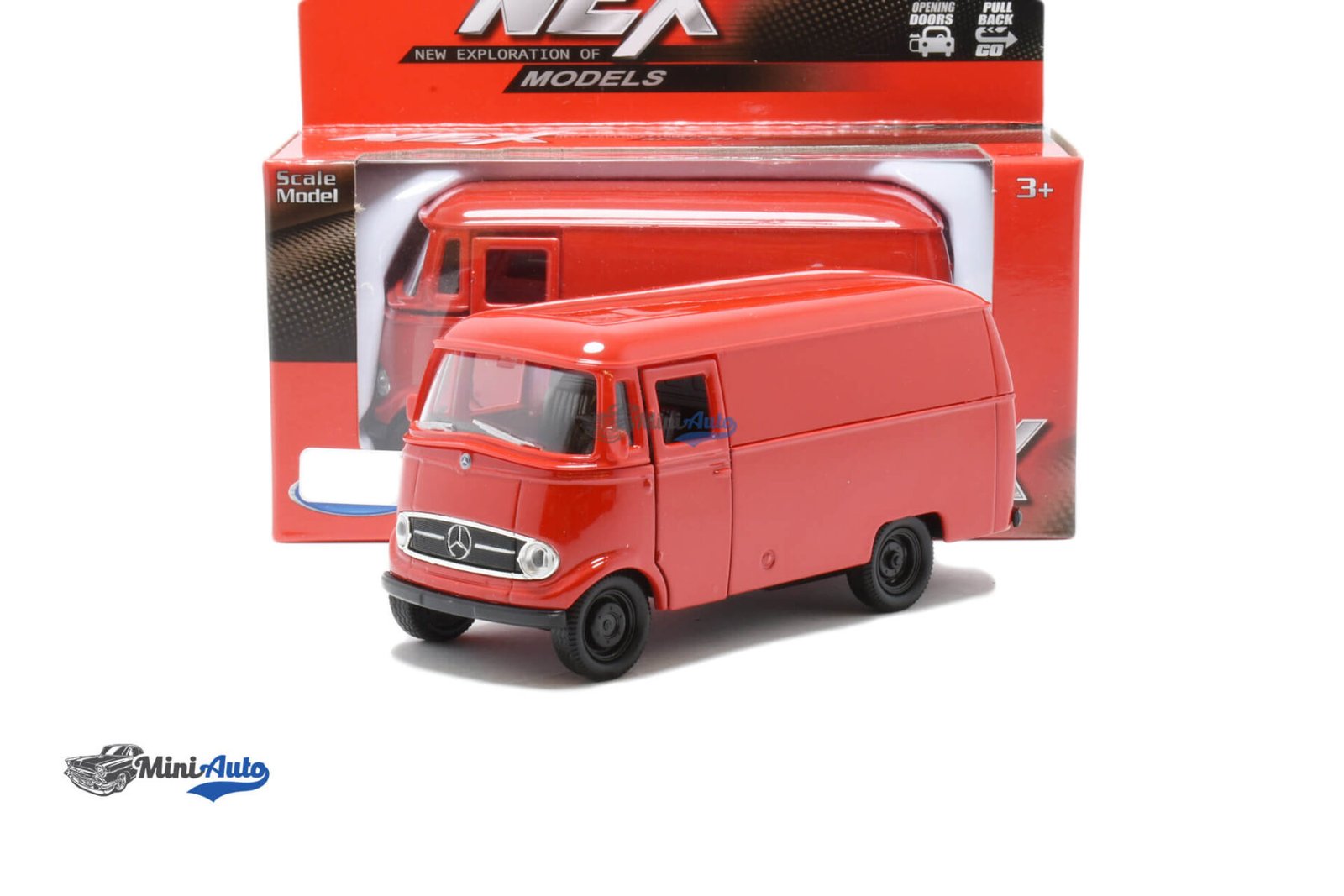 Mercedes Benz L319 Panel Van - 1980 - Red - Image 6