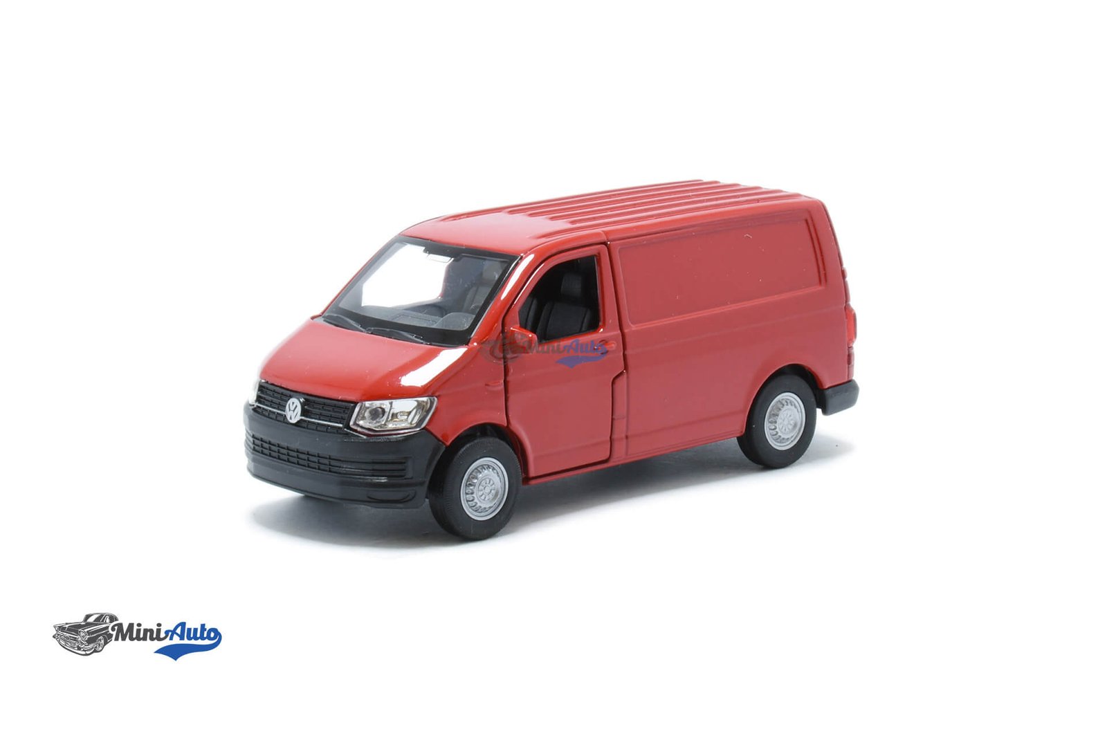 WELLY43762R---Volkswagen-T6-Van---2018---Red_1 Volkswagen T6 Van - 2018 - Red - Image 1