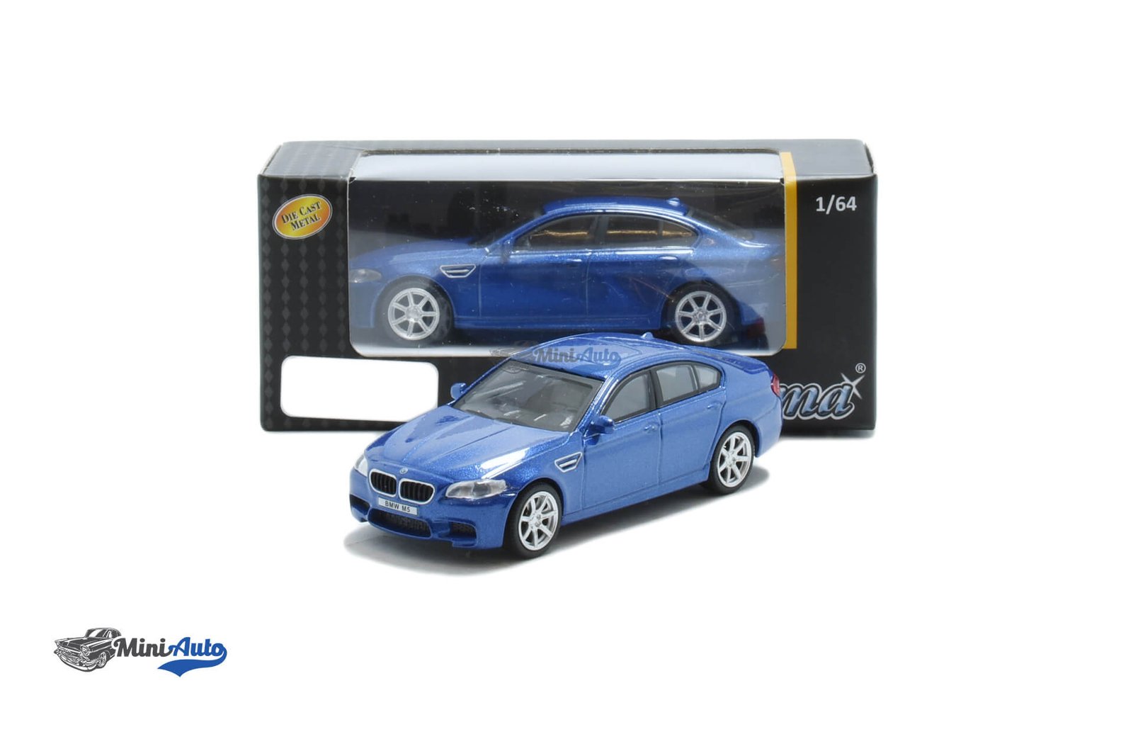 BMW M5 F10 - 2010 - Blue - Kolekcionarski Model | MiniAuto