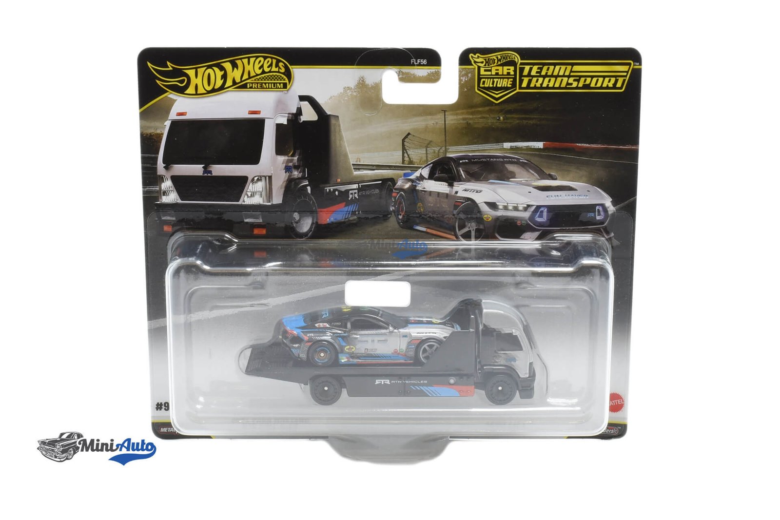 HWMVJHX92---Ford-Mustang-RTR-&-Aero-Lift-Team-Transport---2020---BlackSilver_1 Ford Mustang RTR & Aero Lift Team Transport - 2020 - Black/Silver - Image 1