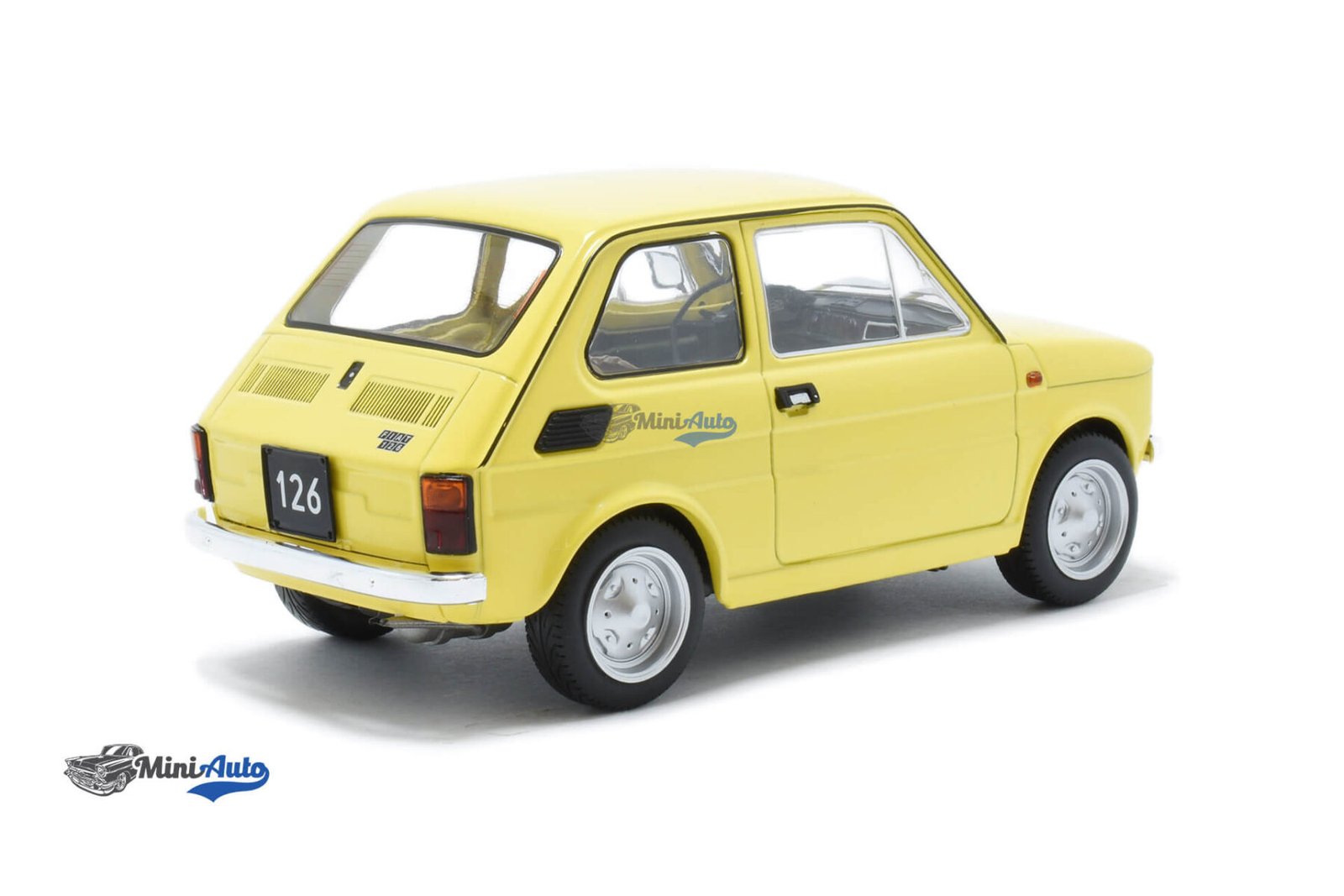 Fiat 126 - 1972 - Yellow - Image 2